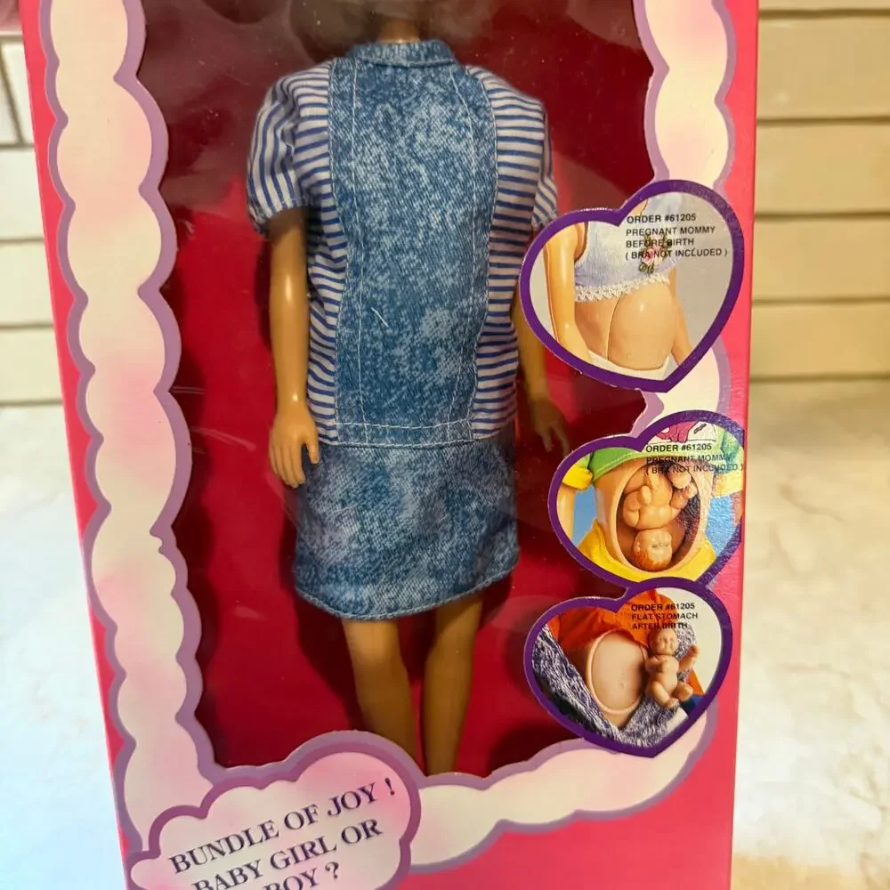 Vintage The Mommy-To-Be Doll - Pregnant - 1992 -‎ Judith Corporation #61205
